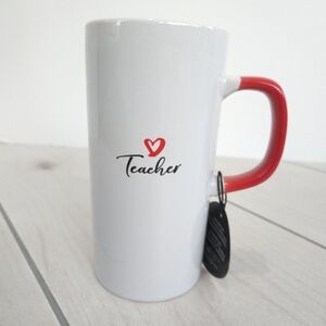 NWT ❤️ Teacher Tall Coffee Mug Cup